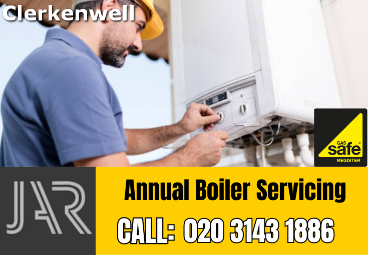 annual boiler servicing Clerkenwell
