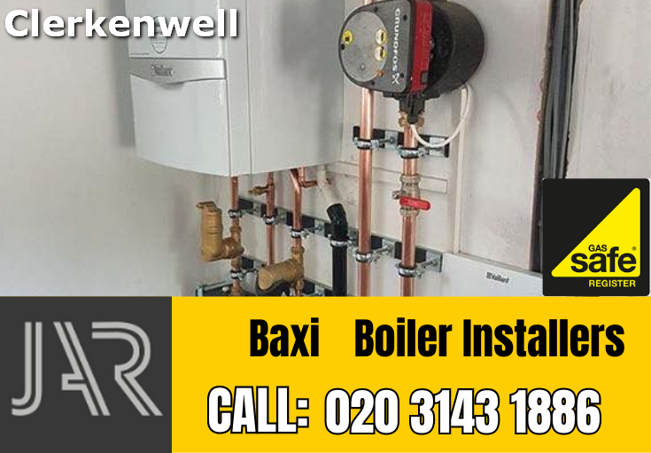Baxi boiler installation Clerkenwell