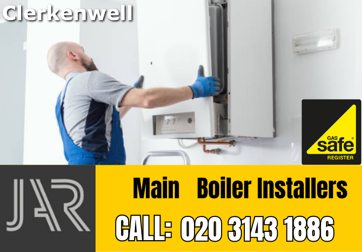 Main boiler installation Clerkenwell
